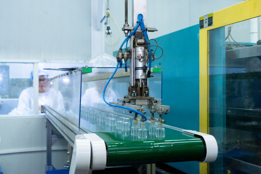 FOSHAN SHUNDE QUANYE PLASTICS CO.,LTD خط إنتاج الشركة المصنعة