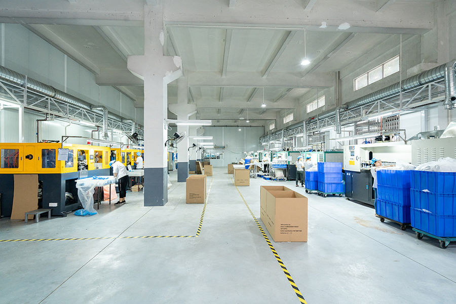 FOSHAN SHUNDE QUANYE PLASTICS CO.,LTD خط إنتاج الشركة المصنعة