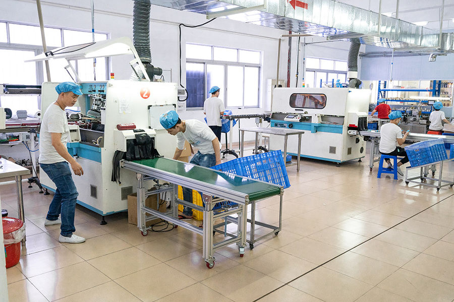 FOSHAN SHUNDE QUANYE PLASTICS CO.,LTD خط إنتاج الشركة المصنعة